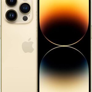 pple iPhone 14 Pro, 256GB, Gold - Unlocked (Renewed Premium) Visit the Amazon Renewed Store 3.4 3.4 out of 5 stars 12 ratings Climate Pledge Friendly Climate Pledge Friendly List Price: $1,115.00 Details Price: $1,012.57 You Save: $102.43 (9%) Available at a lower price from other sellers that may not offer free Prime shipping. Extra Savings 90 days FREE Amazon Music. Terms apply. 1 Applicable Promotion Service Provider: Unlocked Color: Gold