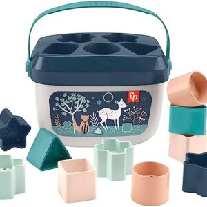 Fisher-Price Stacking Toy Baby's First Blocks Set of 10 Shapes for Sorting Play Ages 6+ Months, Navy Fawn [Amazon Exclusive] Brand: Fisher-Price 4.8 4.8 out of 5 stars    34,526 ratings | 16 answered questions Amazon's Choice for "panda baby book" 100+ bought in past week $10.99 No Import Fees Deposit & $26.80 Shipping to Nigeria Details  Extra Savings 90 days FREE Amazon Music. Terms