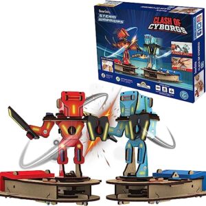 Smartivity DIY STEM Warriors Arcade Fun Fighting/Multiplayer Battle Game for Kids and Adults - Ages 6 to 99 | Fun Family/Party Game for Boys & Girls 6 to 14 Years Visit the Smartivity Store 4.1 4.1 out of 5 stars 371 ratings -19% $29.99 Typical price: $36.99 No Import Fees Deposit & $27.11 Shipping to Nigeria Details Coupon: Apply 5% coupon Shop items | Terms