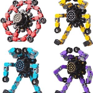 Transformable Fidget Spinners 4 Pcs for Kids and Adults Stress Relief Sensory Toys for Boys and Girls Fingertip Gyros for ADHD Autism for Kids (Fidget Toys 4pc) Visit the Gokeey Store 4.5 4.5 out of 5 stars 632 ratings Amazon's Choice for "sensory toys for kids 8-12" 200+ bought in past week $13.98 No Import Fees Deposit & $19.80 Shipping to Nigeria Details Coupon: Apply 5% coupon Shop items | Terms