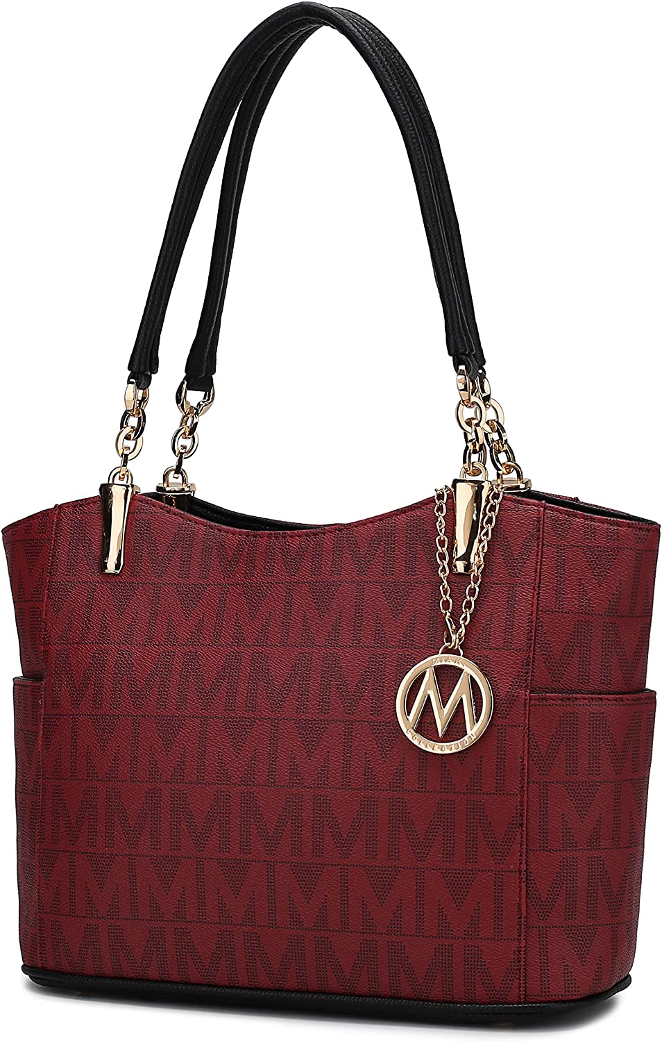Visit the MKF Collection Store MKF Collection Tote Bag for Women – PU Leather-Top-Handle Satchel Shoulder Handbag 4.3 4.3 out of 5 stars 2,074 ratings | 28 answered questions $46.99 No Import Fees Deposit & $33.36 Shipping to Nigeria Details Color: Braylee Burgundy