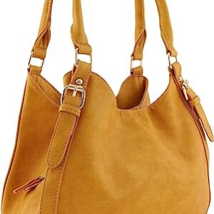 Light-weight 3 Compartment Faux Leather Medium Hobo Bag 4.3 4.3 out of 5 stars    3,657 ratings | 60 answered questions -16% $35.95 List Price: $42.95  No Import Fees Deposit & $33.34 Shipping to Nigeria Details  Available at a lower price from other sellers that may not offer free Prime shipping.
