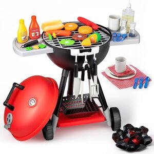 JOYIN 34 PCS Cooking Toy Set, Kitchen Toy Set, Toy BBQ Grill Set, Little Chef Play, Kids Grill Playset Interactive BBQ Toy Set for Kids Visit the JOYIN Store 4.4 4.4 out of 5 stars 841 ratings | 8 answered questions $49.99 $140.29 Shipping & Import Fees Deposit to Nigeria Details Available at a lower price from other sellers that may not offer free Prime shipping.