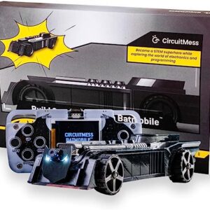 CIRCUITMESS Kids STEM Toys Electronics Kit [Ages 11+] – Science Kit for Building AI-Powered Smart Robot Car – Robotics Kit & Engineering Kit with STEM Activities – STEM Kits [Batmobile] Visit the CIRCUITMESS Store