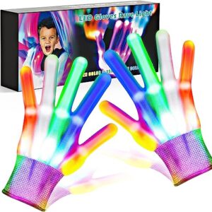 Cool Toys LED Gloves,Boy Toys Age 8-10 Years Old with 6 Flashing Mode, Stocking Stuffers for Halloween Christmas Birthday Parties, Fun Toys Gift for 3 4 5 6 7 8 9 10 11 12 Year Old Girls Boys(1 Pair) 4.3 4.3 out of 5 stars 860 ratings | 8 answered questions 300+ bought in past week $14.99 No Import Fees Deposit & $19.61 Shipping to Nigeria Details Save 5% on 2 select item(s) Shop items Extra Savings Promotion Available 1 Applicable Promotion
