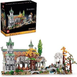 LEGO Icons The Lord of The Rings: Rivendell 10316 Building Model Kit for Adults, Construct and Display a Middle-Earth Valley with 15 Minifigures, A Great Graduation Gift for Fans and Movie-Lovers Visit the LEGO Store 5.0 5.0 out of 5 stars    14 ratings