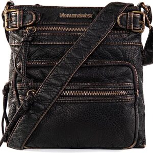 Montana West Crossbody Purse for Women Multi Pocket Bag Ultra Soft Washed Leather Shoulder Handbags   -19% $29.99 List Price: $36.99  No Import Fees Deposit & $26.25 Shipping to Nigeria Details  Coupon:       Apply 20% coupon Shop items | Terms