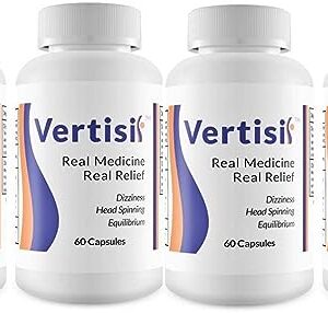 Scientific Health Eradicate Vertigo with Vertisil Real Medicine (60 Capsules) 4 Bottle Brand: Scientific Health 5.0 5.0 out of 5 stars    3 ratings  $179.95 ($179.95 / Count) $147.01 Shipping & Import Fees Deposit to Nigeria