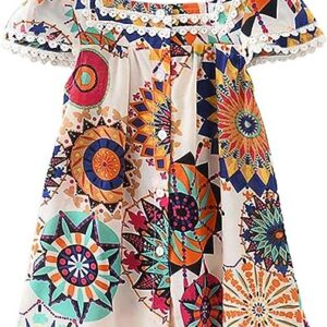 Visit the Hipea Store Toddler Girl Dress Bohemia Button Lace Sleeveless Sunflower Floral Princess Toddler Girl Clothes 4.5 4.5 out of 5 stars    2,376 ratings | 3 answered questions Price:	$18.97 - $20.89