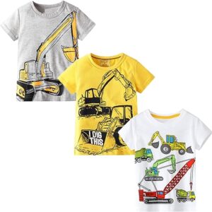 Toddler Boys' Short Sleeve Tees Cotton Casual Graphic Crewneck Summer Top Clothes T-Shirts 4.6 4.6 out of 5 stars    773 ratings  $21.99 No Import Fees Deposit & $19.34 Shipping to Nigeria