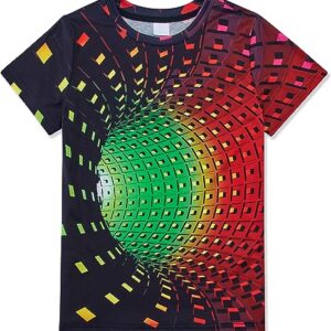 Little Big Boys Girls Graphic Tees Funny 3D Printed Short Sleeve Youth T Shirts Top 6-14T 4.5 4.5 out of 5 stars    1,862 ratings | 6 answered questions $17.99