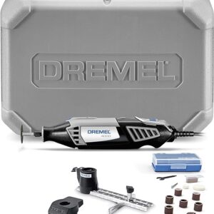 Dremel 4000-2/30 Variable Speed Rotary Tool Kit - Engraver, Polisher, and Sander- Perfect for Cutting, Detail Sanding, Engraving, Wood Carving, and Polishing- 2 Attachments & 30 Accessories Visit the Dremel Store 4.7 4.7 out of 5 stars    16,132 ratings Amazon's Choice in Power Rotary Tools by Dremel 5K+ bought in past month Cyber Monday Deal -24% $68.20 List Price: $89.99  $47.37 Shipping & Import Fees Deposit to Nigeria
