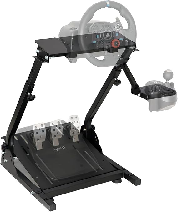 Racing Wheel Stand, Height Adjustable & Foldable Steering Wheal Stand Compatible with Logitech G25,G27,G29,G920 Gaming Cockpit Brand: Nejoney 4.3 4.3 out of 5 stars 760 ratings Amazon's Choice 300+ bought in past month Limited time deal $71.99 with 20 percent savings-20% $71.99