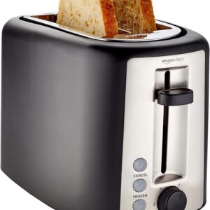 Amazon Basics 2 Slice Toaster, With 6 Browning Settings, Extra Wide Slots For Bagels and Special Breads, Removable Easy-to-Clean Crumb Tray, Cancel/Defrost/Bagel Buttons, 900W, Black & Silver Visit the Amazon Basics Store 4.3 4.3 out of 5 stars    37,570 ratings Amazon's Choice 20K+ bought in past month $23.74$23.74