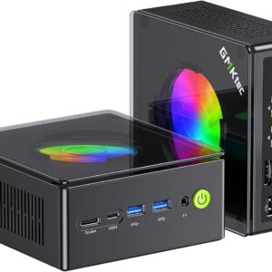 GMKtec K11 Gaming Mini PC, AMD Ryzen 9 8945HS(8C/16T, Up to 5.2GHz), 64GB DDR5 RAM 1TB Mini Desktop Computer, HDMI/Oculink/DisplayPort/USB4*2 Visit the GMKtec Store 4.5 4.5 out of 5 stars    125 ratings Amazon's Choice 100+ bought in past month $689.99 with 22 percent savings-22% $689.99