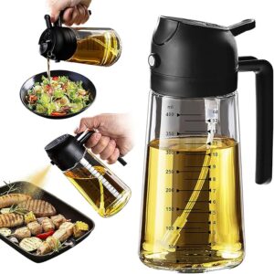 TrendPlain 16oz/470ml Glass Olive Oil Sprayer for Cooking – 2 in 1 Olive Oil Dispenser Bottle for Kitchen Gadgets and Air Fryer Accessories, Salad, BBQ - Black Visit the TrendPlain Store 4.5 4.5 out of 5 stars 28,100 ratings Amazon's Choice 3 sustainability features 20K+ bought in past month $8.99 with 10 percent savings-10% $8.99