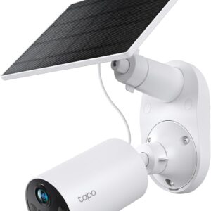TP-Link 𝗧𝗮𝗽𝗼 SolarCam C402 Kit, Outdoor Battery Camera w/Solar Panel Base, Wireless, 1080P, Free Person/Vehicle Detection, SD/Cloud Storage, Color Night Vision, No Hub Needed, Works w/Alexa Visit the Tapo Store 4.3 4.3 out of 5 stars    3,493 ratings Amazon's Choice 3K+ bought in past month $44.99 with 25 percent savings-25% $44.99 List Price: $59.99List Price: $59.99  $30.25 Shipping & Import Fees Deposit to Nigeria Details