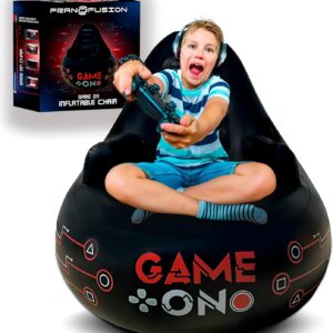 Huge Inflatable Gaming Chairs for Adults, Kids & Teens of All Ages - with Cup Holders & Side Pocket - Premium Game Chair for Gaming Room Décor, Video Gaming, and Comfortable Seating Visit the FranFusion Store 3.9 3.9 out of 5 stars    73 ratings $44.99$44.99 $95.78 Shipping & Import Fees Deposit to Nigeria Details